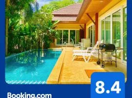 Thai Family karon Pool Villa 泰如家卡伦3卧泳池别墅