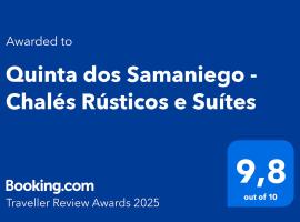 Quinta dos Samaniego - Chalés Rústicos e Suítes，位于伊塔乌纳斯的度假屋