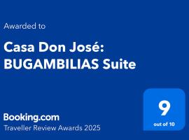 Casa Don Jos&eacute;: BUGAMBILIAS Suite，位于瓦哈卡市的公寓