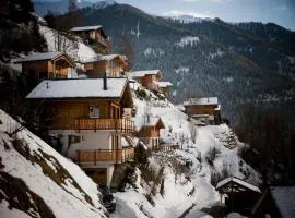 Apartment with balcony in Veysonnaz