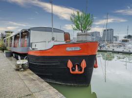 Superbe Péniche En Centre Ville，位于波尔多的船屋