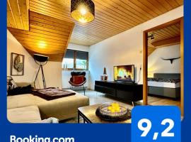 Ferienwohnung Olymp (2,5 Zimmer)，位于Eggingen的酒店
