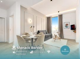 Hypercentre - 5 mn Monaco - Luxury flat - CS，位于博索莱伊的酒店