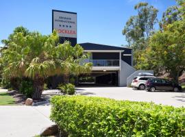 罗克利国际汽车旅馆，位于布里斯班昆士兰网球中心附近的酒店