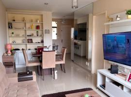 Apartamento de Luxo a 250m da Praia Conforto e Sofisticação!，位于劳鲁-迪弗雷塔斯的酒店
