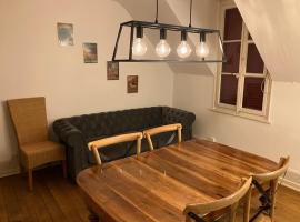 Old Charming Rustic Swiss Mansarde 60m2 Center Burgdorf Parking Small Bath，位于布格多夫的酒店