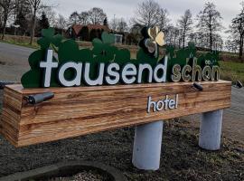Hotel Tausendschön，位于Südbrookmerland的酒店