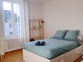 Comfortable 1 bd apt，位于Peseux的酒店