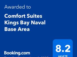 Comfort Suites Kings Bay Naval Base Area，位于金斯兰的酒店