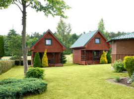 Camp Leśny Zakątek w Mieroszynie，位于加茨比亚格拉的酒店
