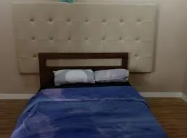 Private room with pool access