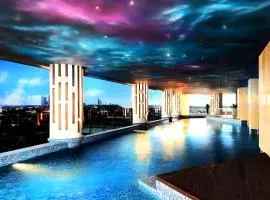 Stylish 2BR Apartment ARC100 Surabaya City Centre with Balcony by Le Ciel Hospitality