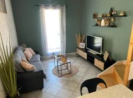 la maison des sables 4 port Leucate climatisé parking privé