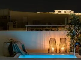 Bright Acropolis Loft Plunge Pool