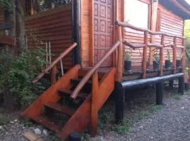 CABAÑA 3pers PILETA