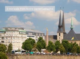 Pétrusse Élite Suites - Elegant Suites in the Heart of Luxembourg，位于卢森堡的酒店