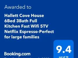 Hallett Cove House 6Bed 3Bath Full Kitchen Fast Wifi 5TV Netflix Espresso-Perfect for large families