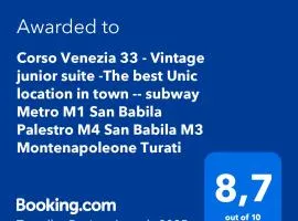 Corso Venezia 33 --- Duomo Cathedral area --- Vintage junior suite with all comforts --FREE SECURE PARKING GARAGE per SELECTED QUALIFIED rate--- subway Metro M1 San Babila Palestro M4 San Babila M3 Montenapoleone Turati