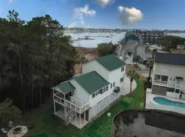 Private Murrells Inlet Marshfront 4 BR 4 BA Waterfront Home