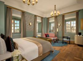 塔森博格帕莱凯宾斯基酒店，位于德累斯顿的酒店