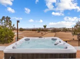 Hot Tub Fire Pit Cowboy Pool Desert Escape