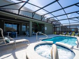 Stunning 5Bd w/ Pool Close to Disney @ Solterra 7829，位于达文波特的酒店