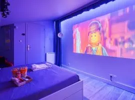 Loft Premium - Rétro Gaming & Cinéma - Centre Melun