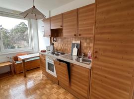 Green paradise near Vienna 3 room and balcony，位于玛丽亚恩策斯多夫的酒店