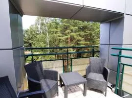 2 pokoje w KORONIE DRZEW apartament nad Zalewem