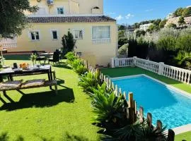 Spacious chalet on golf course