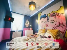 Popart Insolite Jacuzzi,Sauna & SPA Parking free