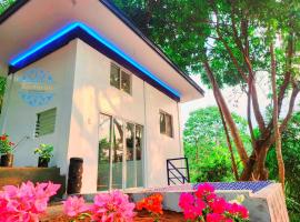 Santorini Villa di Le' Antonia's，位于Alfonso的酒店