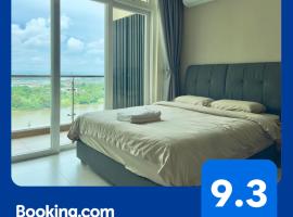 Blue Cove Riverine Diamond Kuching，位于古晋的带停车场的酒店