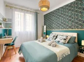 Appart Cosy 4 Personnes - Parking Gratuit - Centre Paris 15 min Metro 4