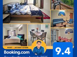 Symphony Apartments at MIHAN Nagpur，位于那格浦尔的带热水浴缸的酒店