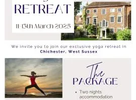 Springtime Chichester Yoga Retreat 11-13th March 2025 - Chichester City Centre with Plant Based Menu