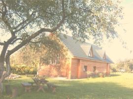 Leon's farmstead in the countryside, Sauna and Jacuzzi for 16-23 people，位于Užuperkasis的酒店