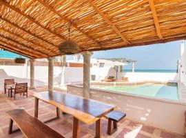 Casa para descansar y disfrutar la vida en el mar，位于Chuburná的酒店