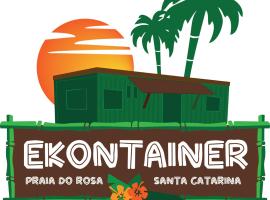 Ekontainer Hospedaria Praia Do Rosa，位于普腊亚罗萨的酒店