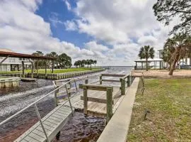 Waterfront Panacea Vacation Rental with Dock!