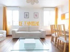 Le Familial - 2 chambres, 5 min du centre avec jardin