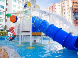 Riviera Park Hotel - Apto Luxo - Piscinas 24 horas，位于卡达斯诺瓦斯的酒店