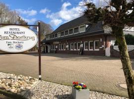Gasthof Zum Dorfkrug，位于Molbergen的宠物友好酒店