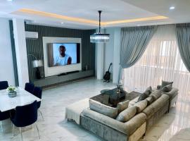 Delia Residence 4Bed Duplex in Ikoyi，位于拉各斯的酒店