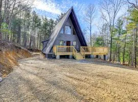 Wytheville A-Frame Cabin with Wraparound Deck
