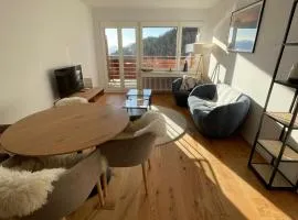 Bel Appartement Centre Crans Montana, Air Frais Vue Alpine