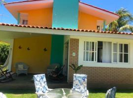 Casa de praia condomínio beira-mar praia de sonho verde alagoas n 9，位于帕里普埃拉的酒店