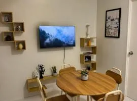 SM Naga City 2BR River view Balcony with Fiber Internet