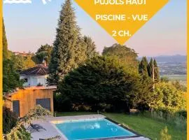 Ecrin de paradis Pujols HAUT Piscine-VUE