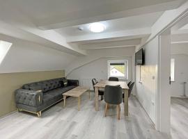 Schickes Apartment für 3 Personen Plus Schlafcouch，位于Bernstadt的酒店